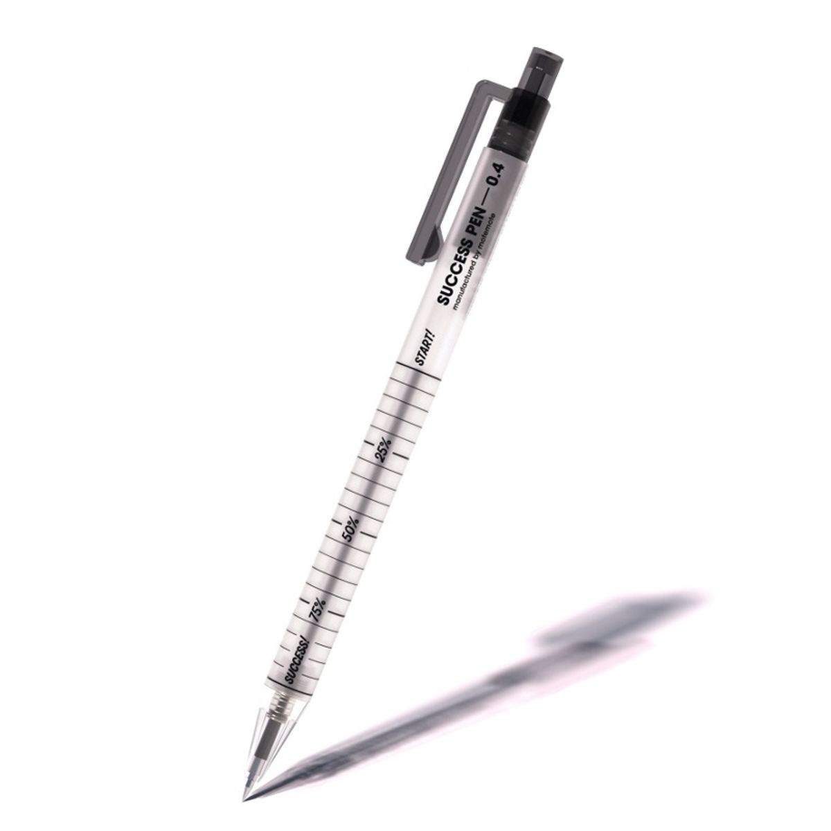 모트모트(MOTEMOTE) 성공펜 0.4mm - 블랙 노크식 중성펜