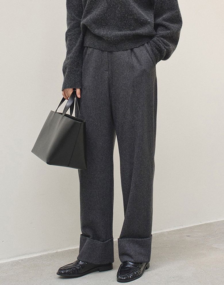 elton turn up wool PT (wool 100%)