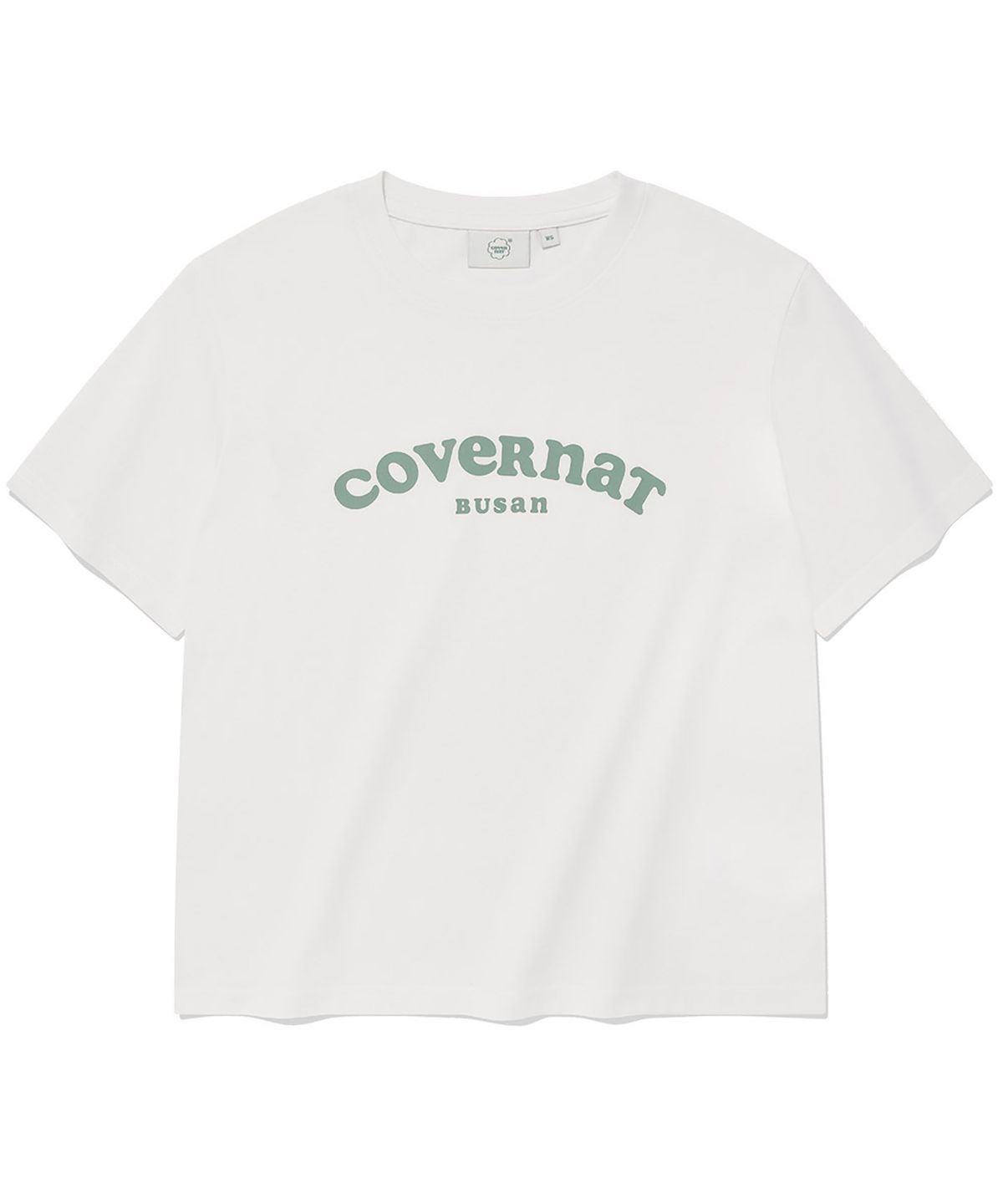 커버낫 우먼(COVERNAT WOMAN) 우먼 쿠퍼 로고 부산 티셔츠 White