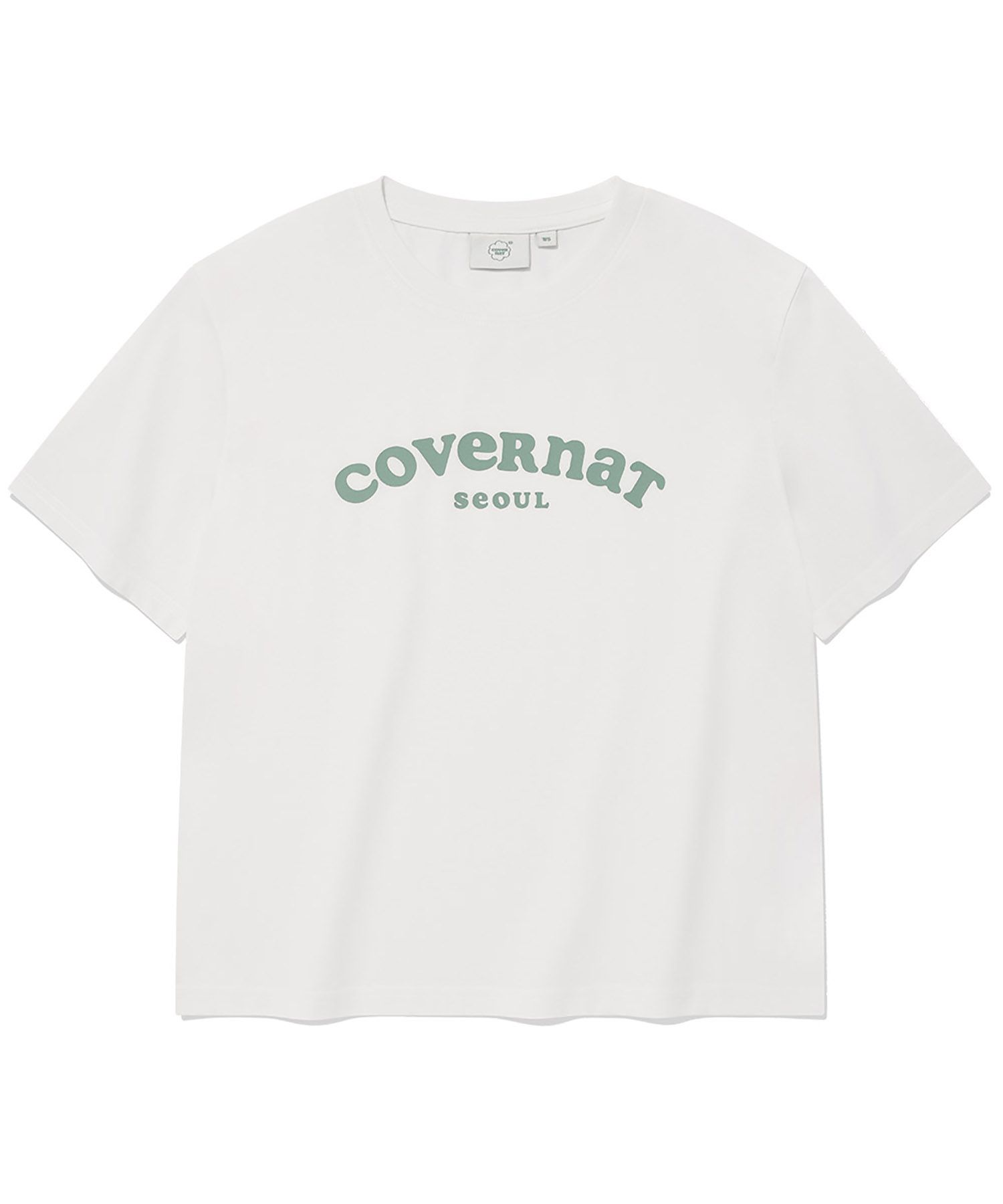 MUSINSA | COVERNAT WOMAN Women's Cooper Logo Seoul T-Shirt White