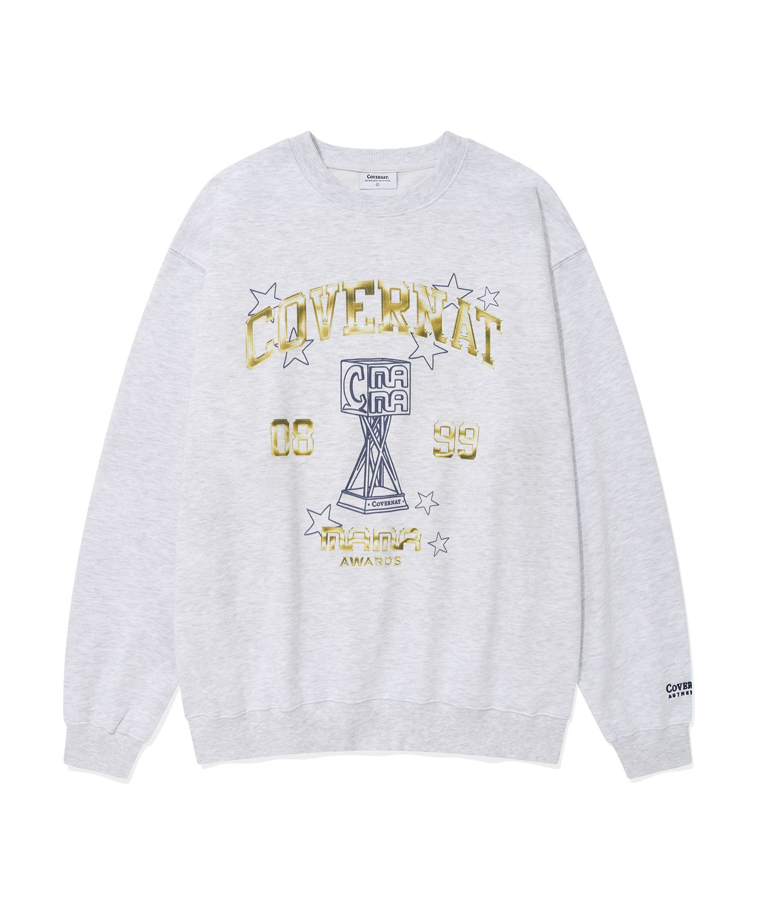 スウェット・トレーナー COVERNAT COVERNAT X 2024 MAMA AWARDS GRAPHIC MAN TO MAN BLAC MUSINSA | COVERNAT [Covernot x 2024 MAMA AWARDS] Graphic Man