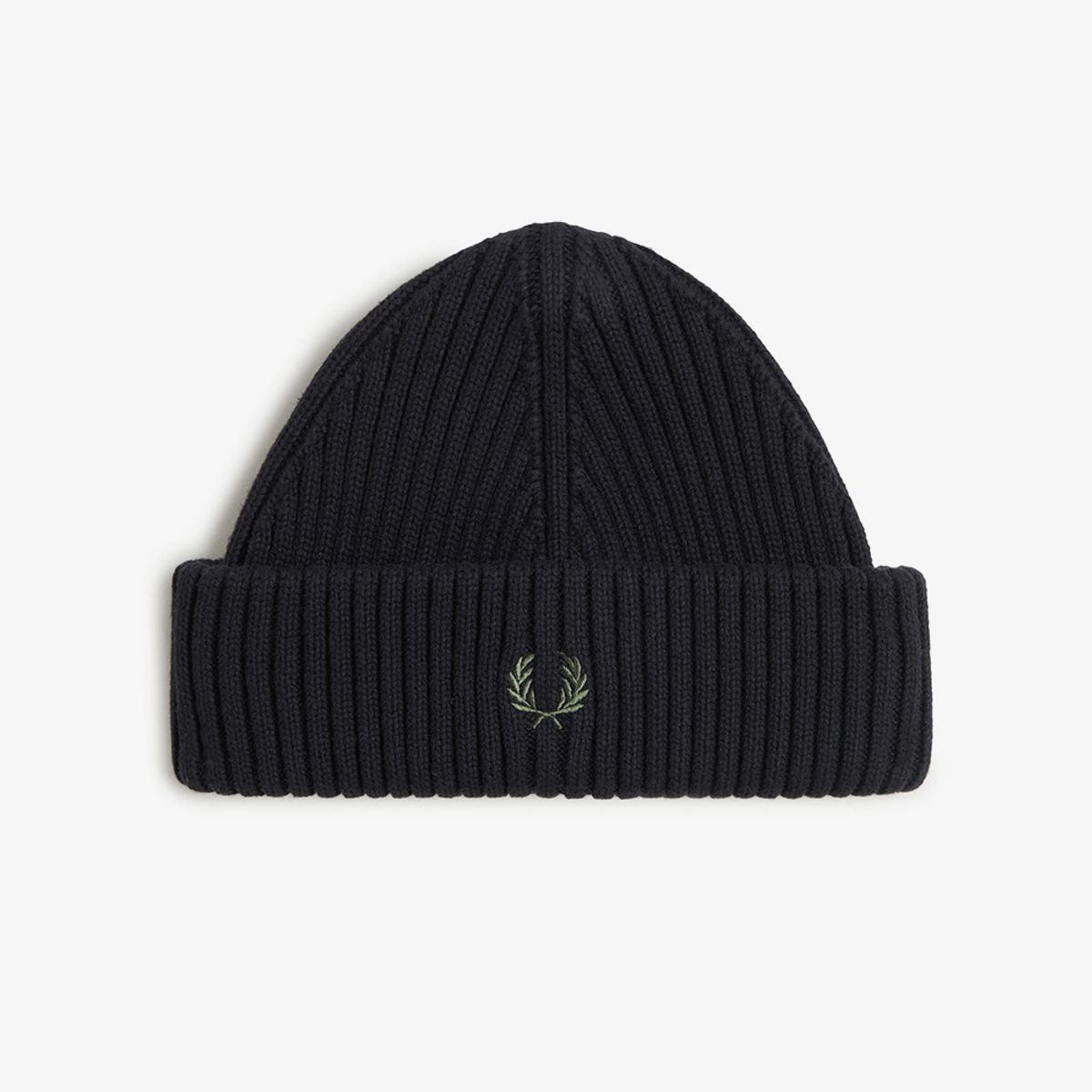 프레드페리(FRED PERRY) 코튼 립 비니 - 블랙 CFPU2438148-102