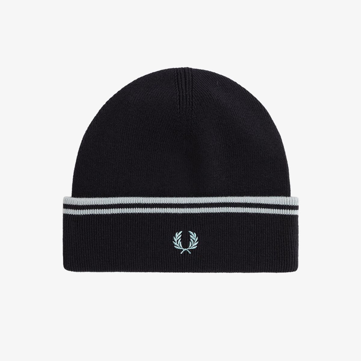 프레드페리(FRED PERRY) 트윈 팁 메리노울 비니 - 네이비  CFPU2439150-L51