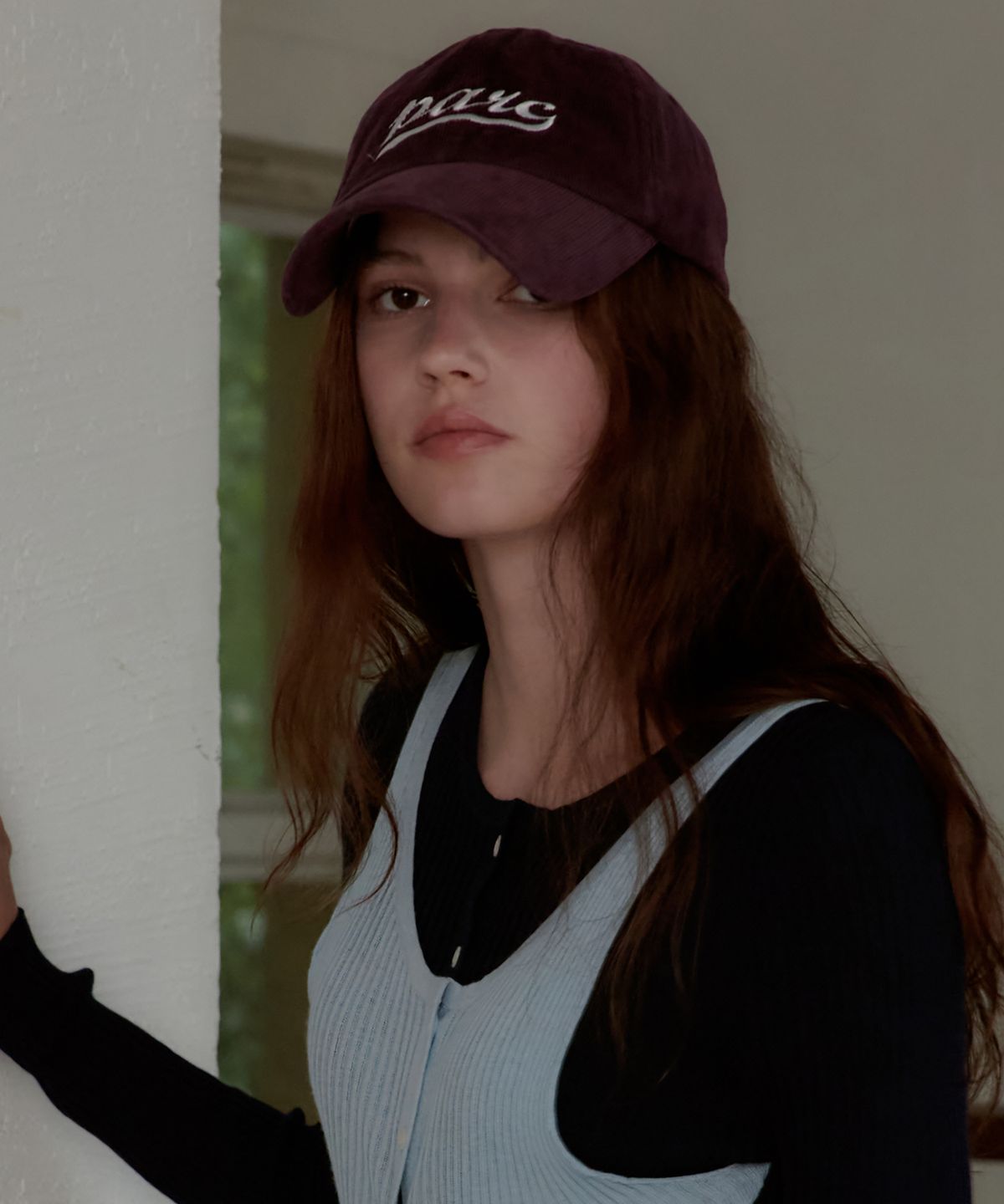 스튜디오앤파르크(STUDIO&PARC) Parc Corduroy Ball Cap_Violet