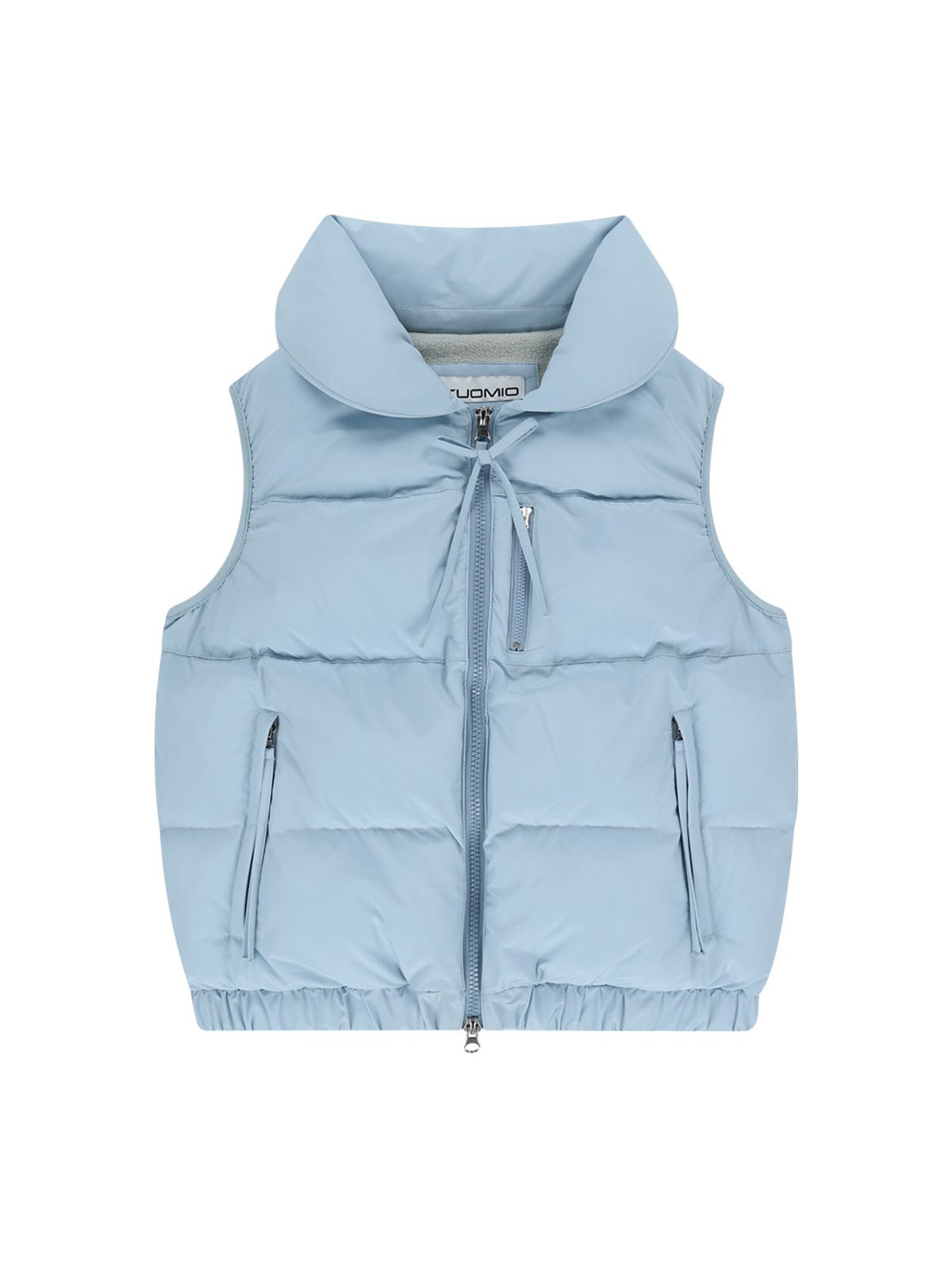 뚜오미오(TUOMIO) STRAP PUFFER VEST [BABY BLUE]