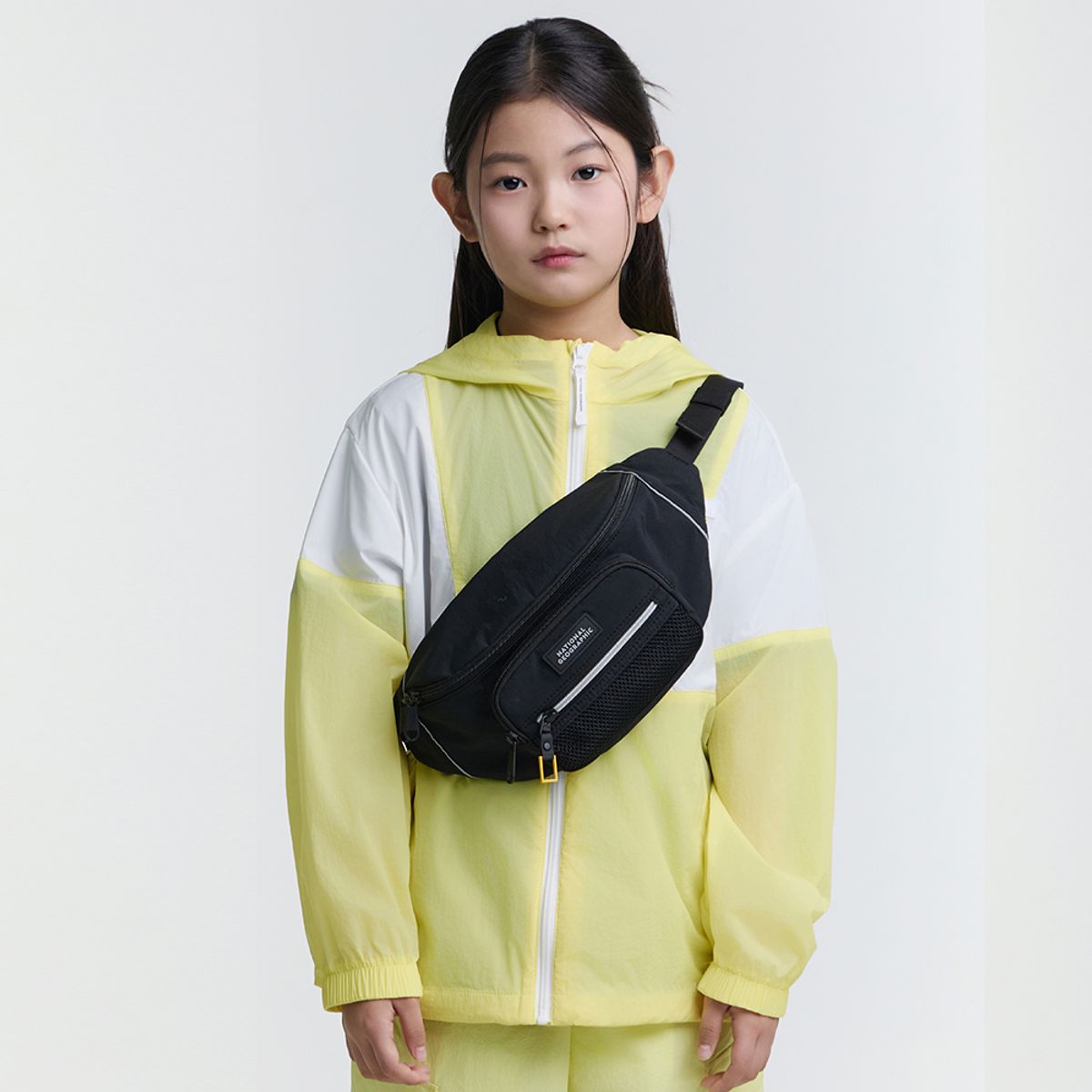 내셔널지오그래픽 키즈(NATIONAL GEOGRAPHIC KIDS) K255KHI010 액티브힙색 BLACK