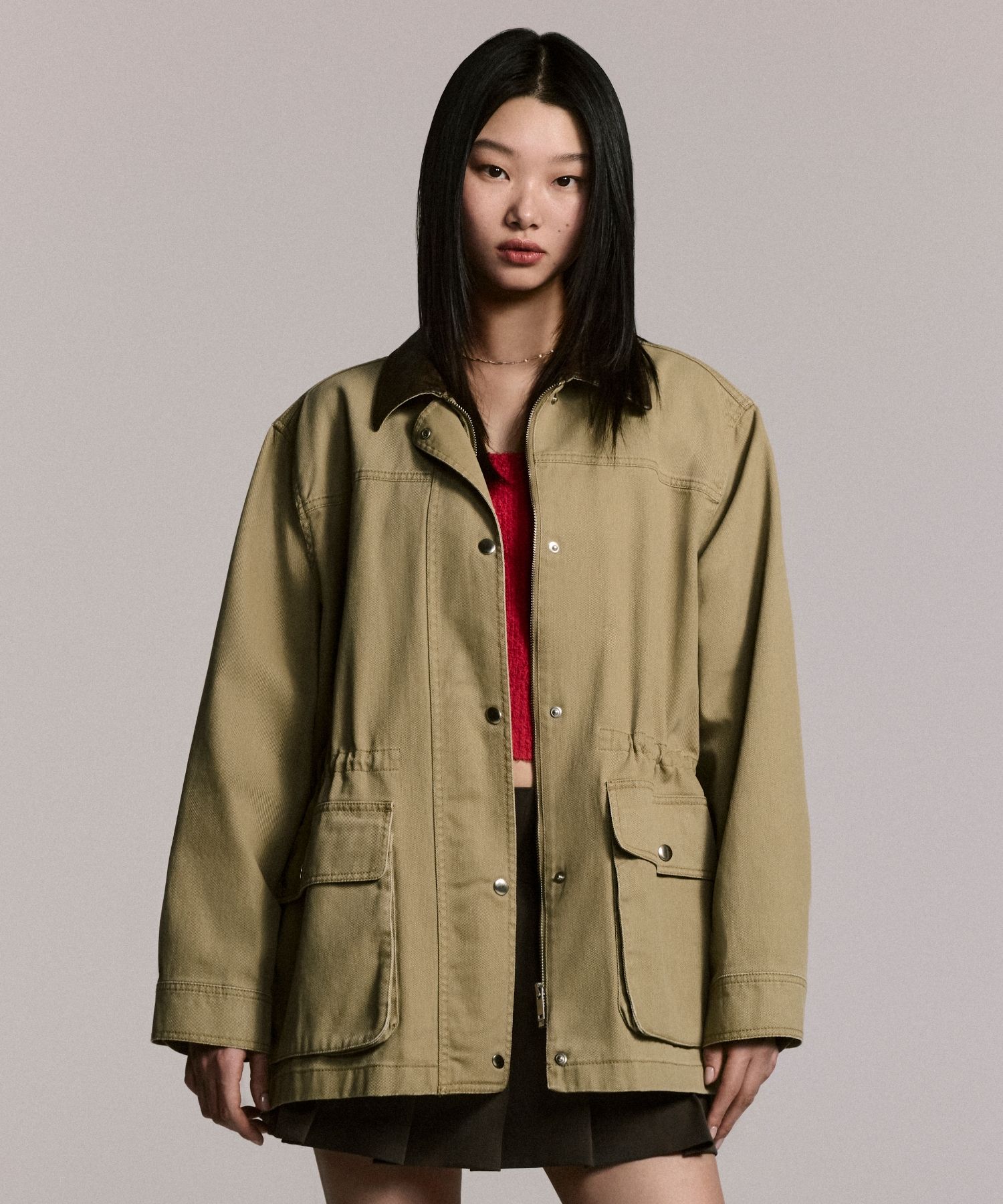 MUSINSA MUSINSA STANDARD WOMAN Women's Washed Cotton Hunting