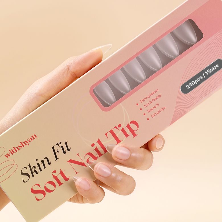 스킨핏 소프트 네일팁 240pcs/15size