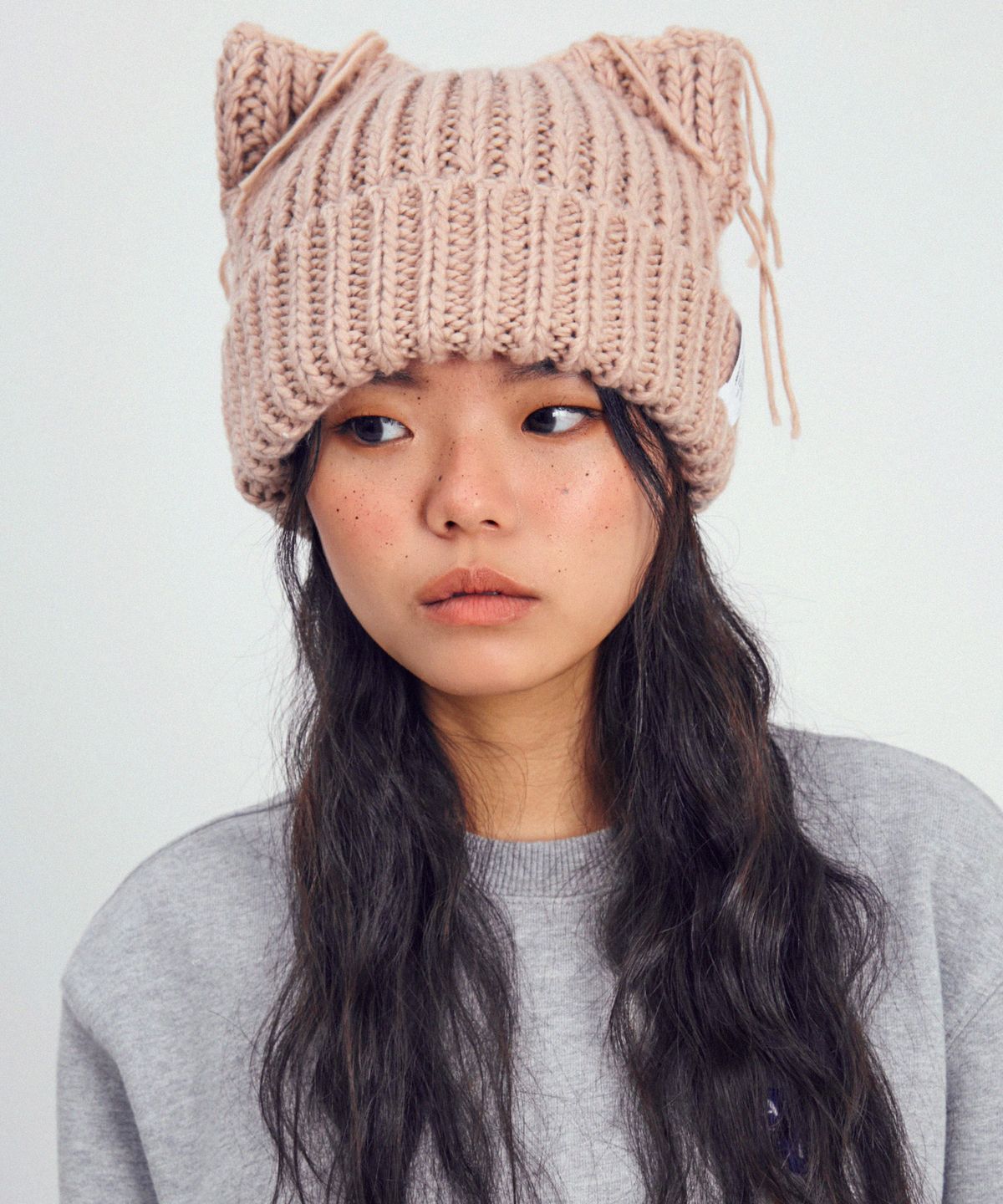 슬리피슬립(SLEEPYSLIP) BREAD PINK BEANIE