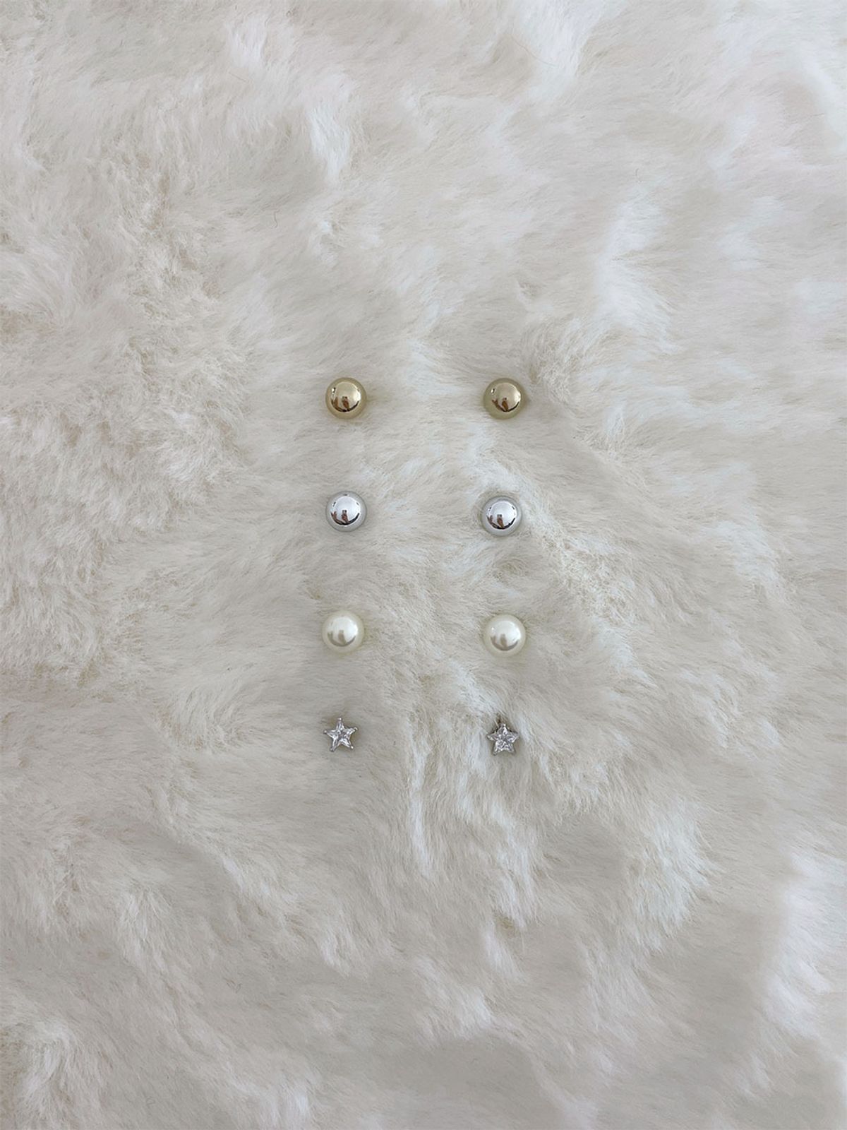 러브미몬스터(LOVE ME MONSTER) [SET] Variety Pearl Earrings (L244MST020)