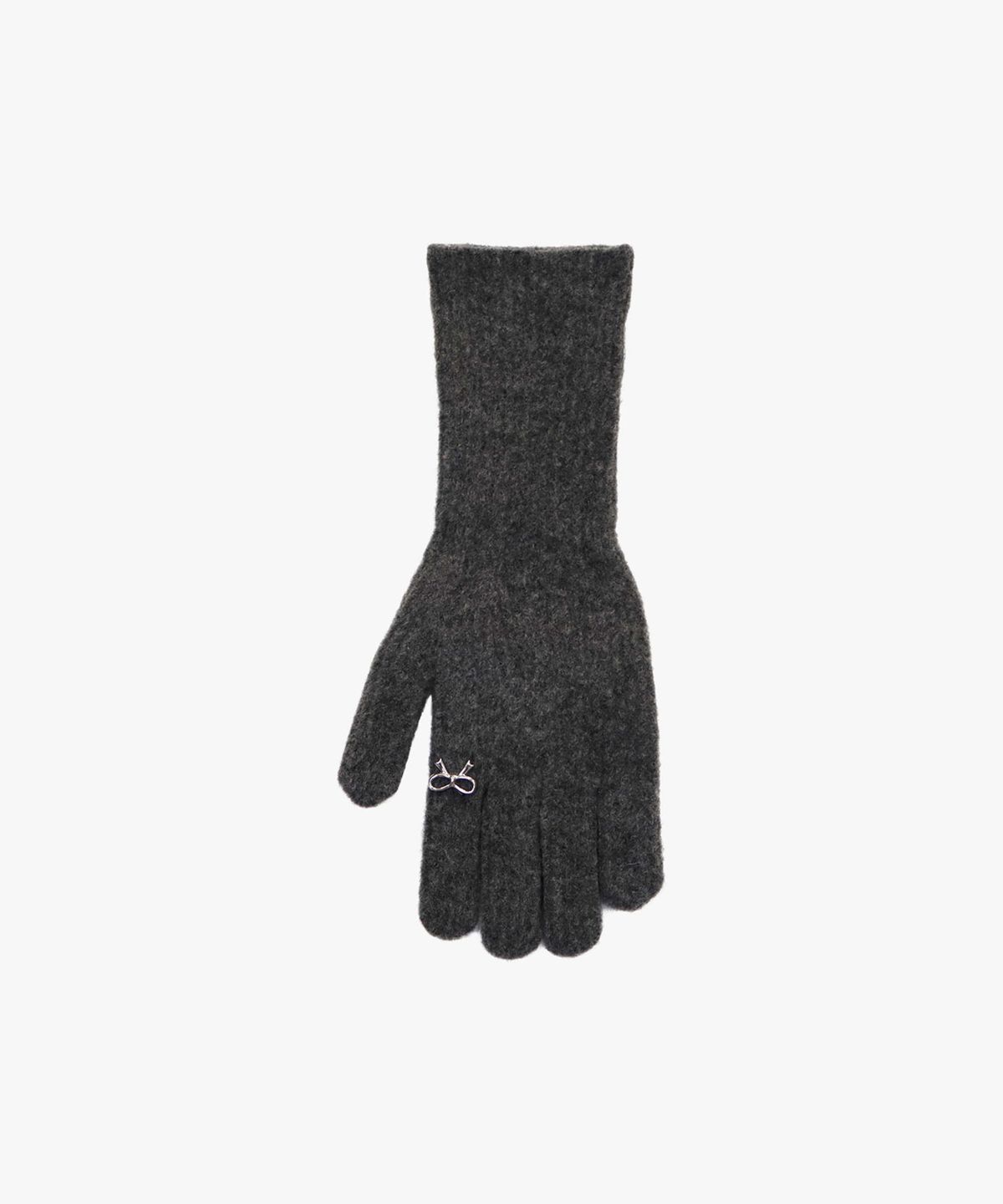 핑크파인애플(PINK PINEAPPLE) FAIRY RIBBON RING GLOVES_CHARCOAL