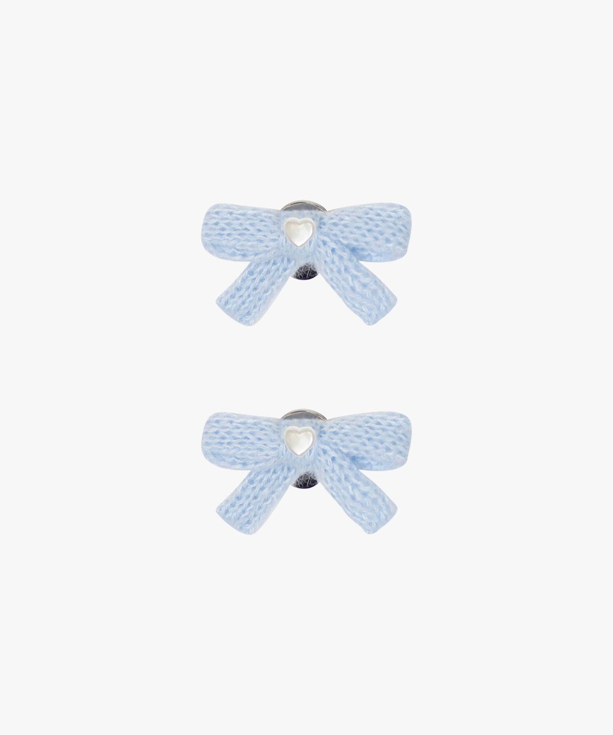 핑크파인애플(PINK PINEAPPLE) [2 Pack] FAIRY FLUFF RIBBON HAIRPIN_SKY BLUE
