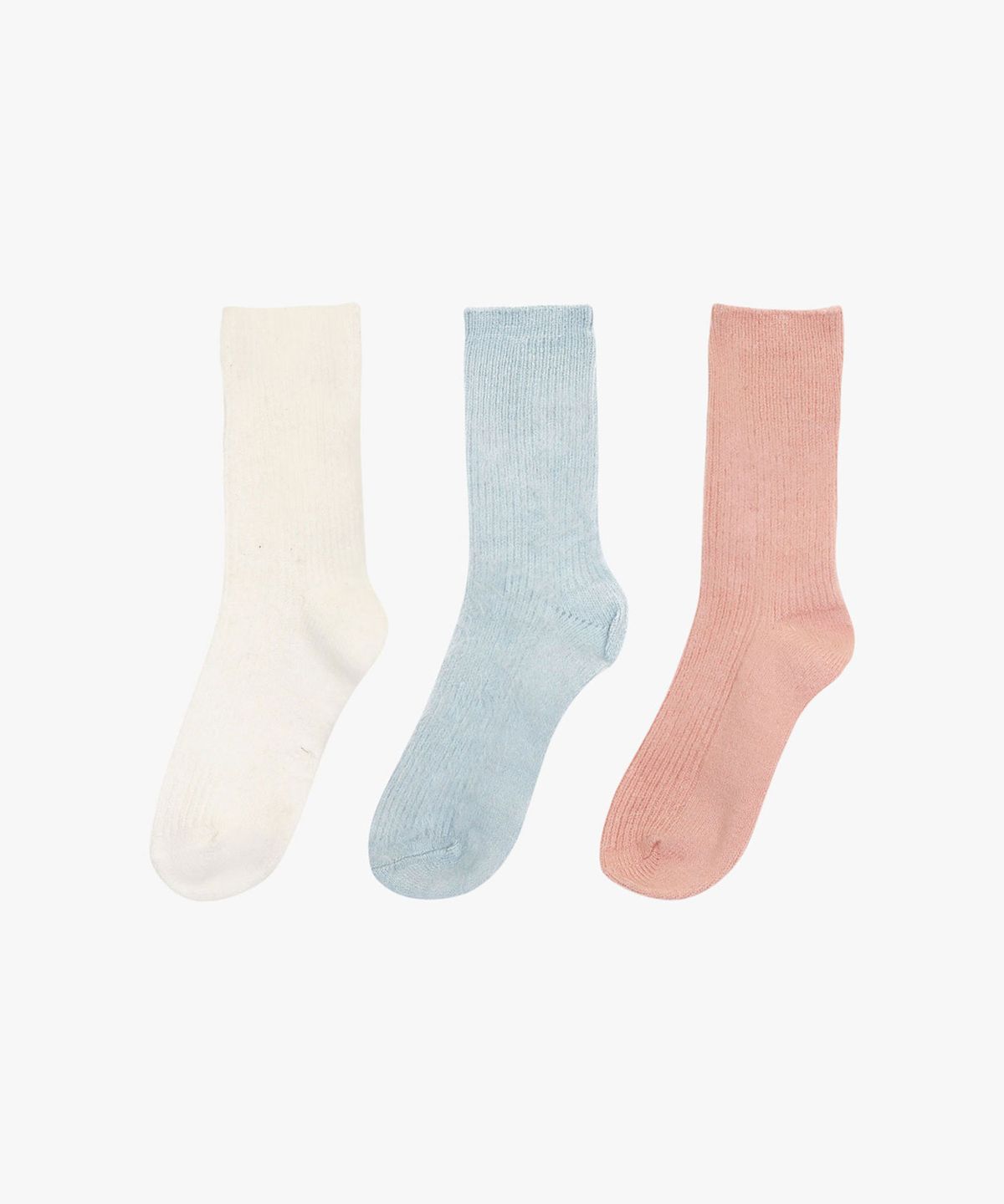 핑크파인애플(PINK PINEAPPLE) [3 Pack] PASTEL CLOUD SOCKS_MIX