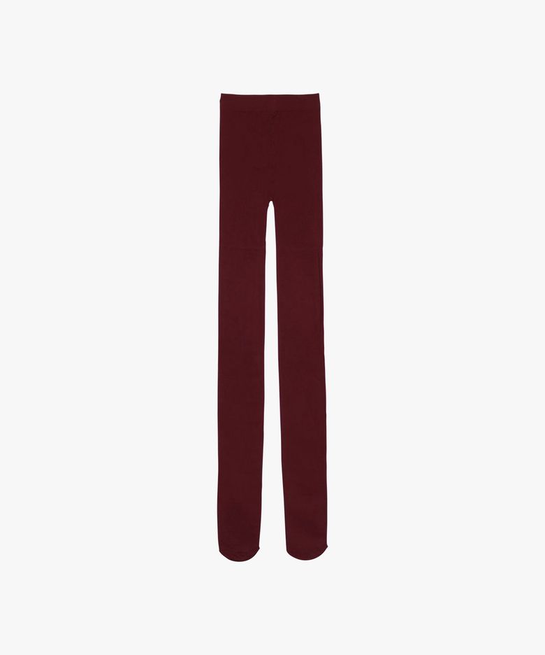 [2 Pack] SOFT SHEER STOCKING_BURGUNDY