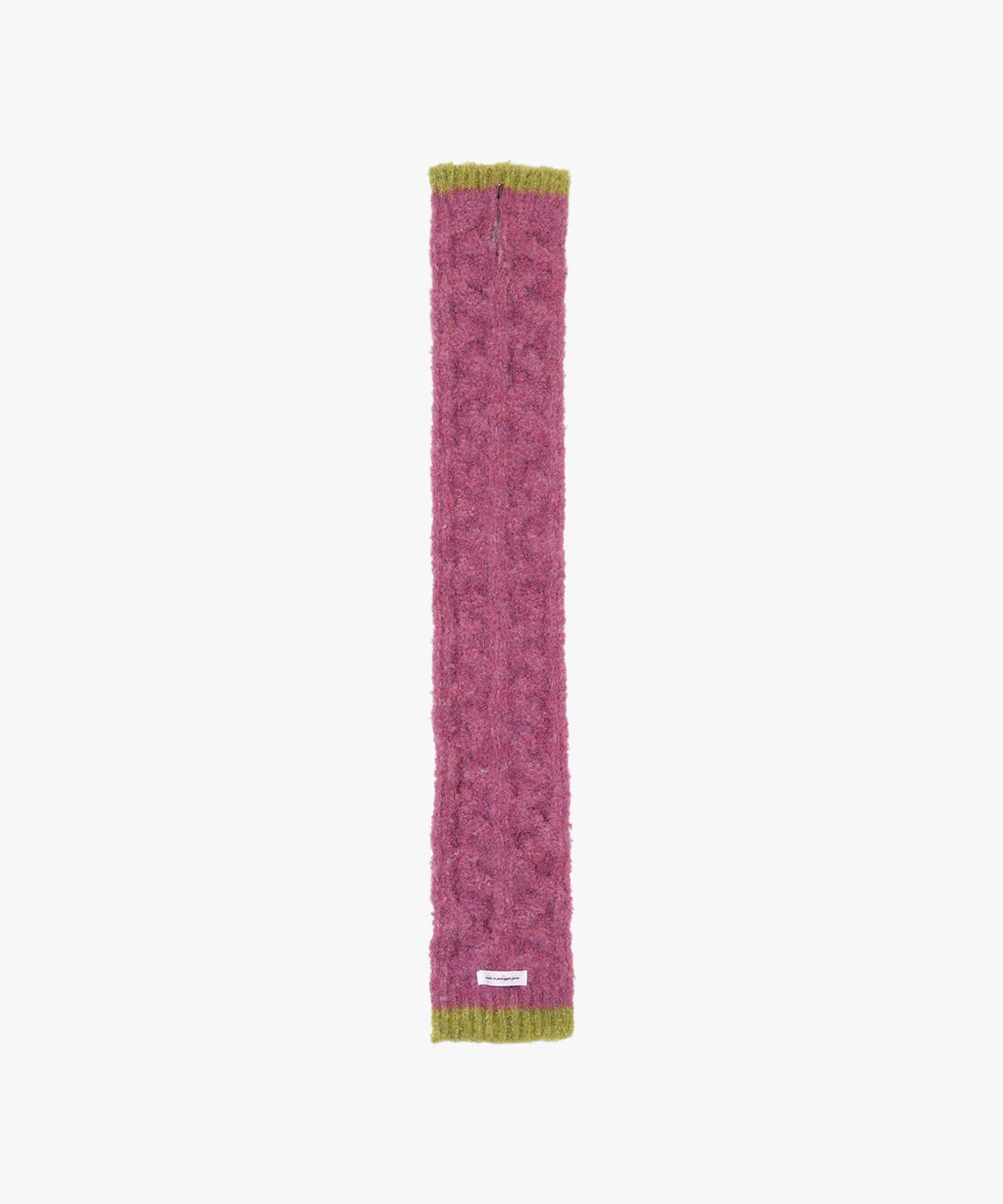 핑크파인애플(PINK PINEAPPLE) COLORED FLUFFY MUFFLER_PINK