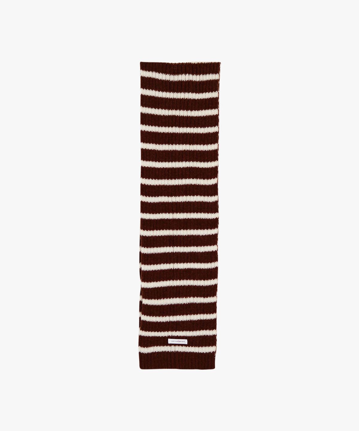 핑크파인애플(PINK PINEAPPLE) SNUGGY STRIPE MUFFLER_BROWN