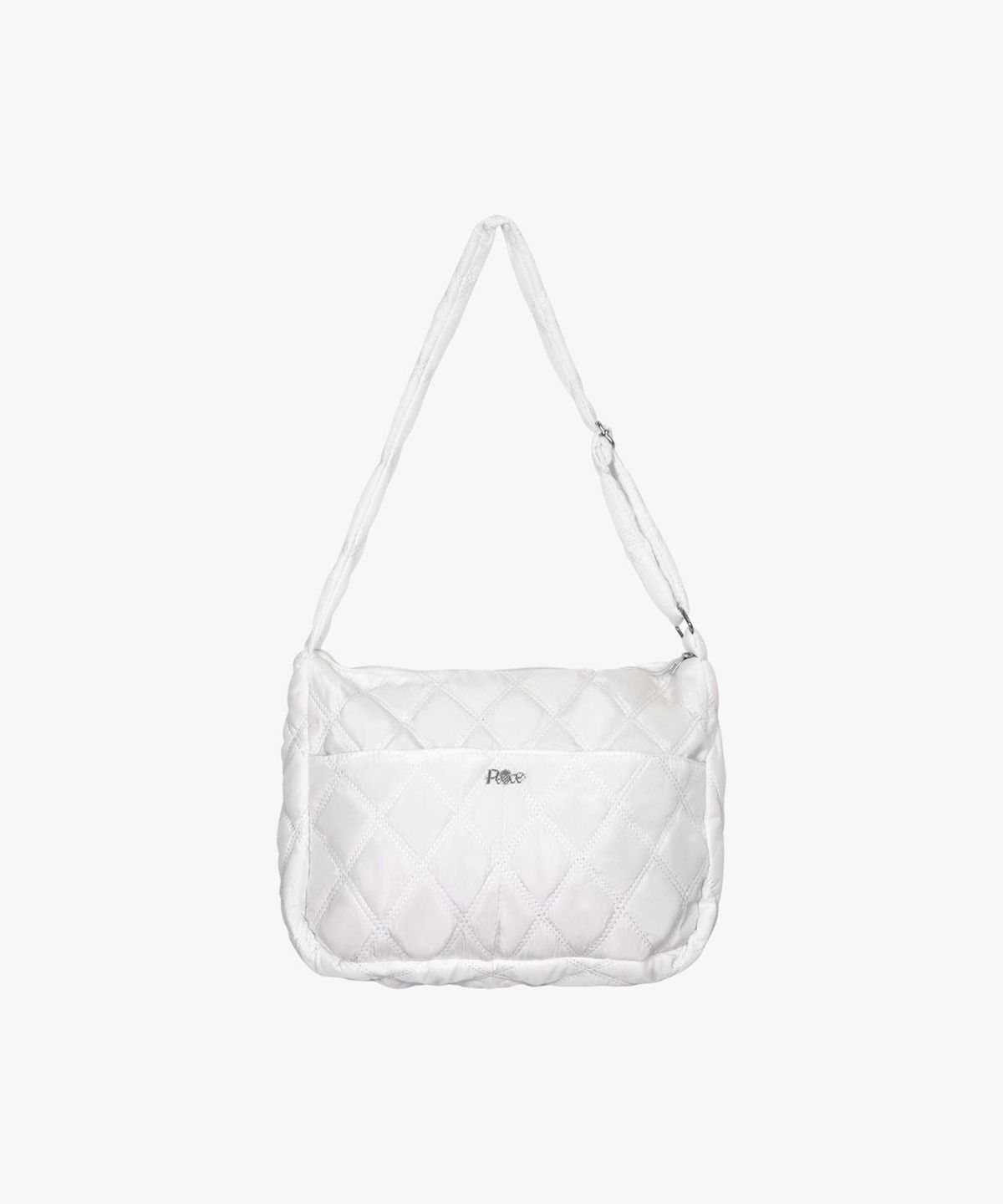 핑크파인애플(PINK PINEAPPLE) SNOWBLOOM QUILTED BAG_WHITE