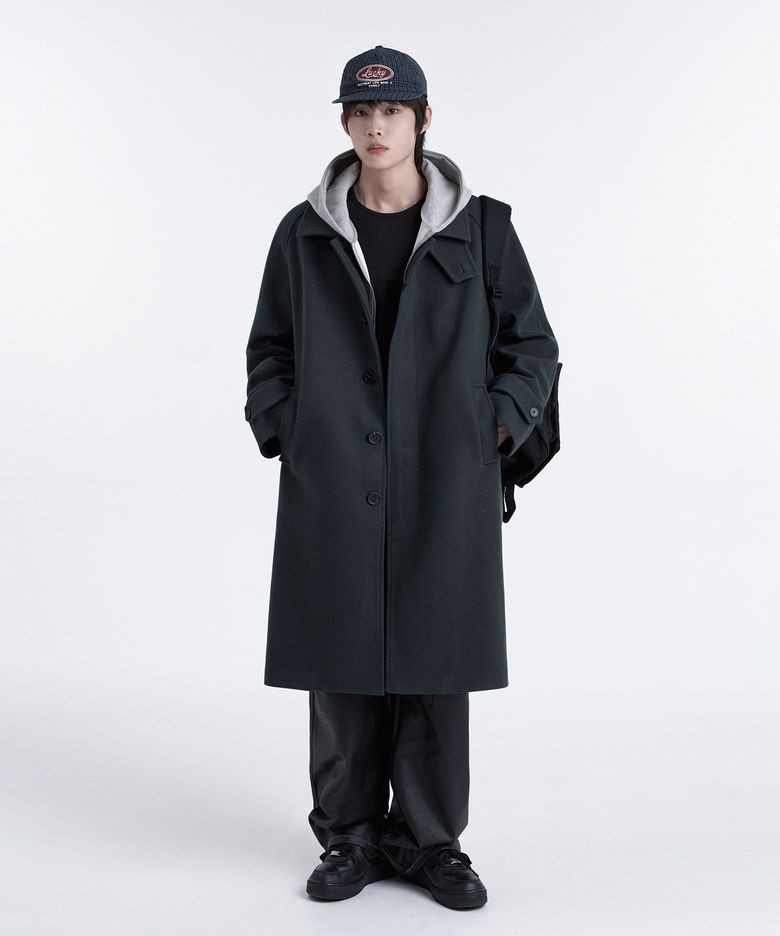 울 블렌드 오버핏 베스트 코트 컬렉션_3STYLE