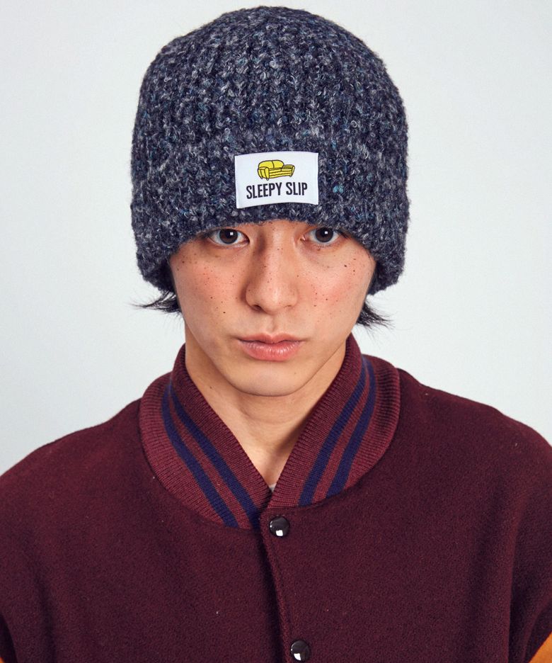 TEDDY NAVY BEANIE