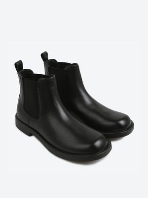 남성 볼륨 스퀘어토 첼시 부츠 HPMV9EF902