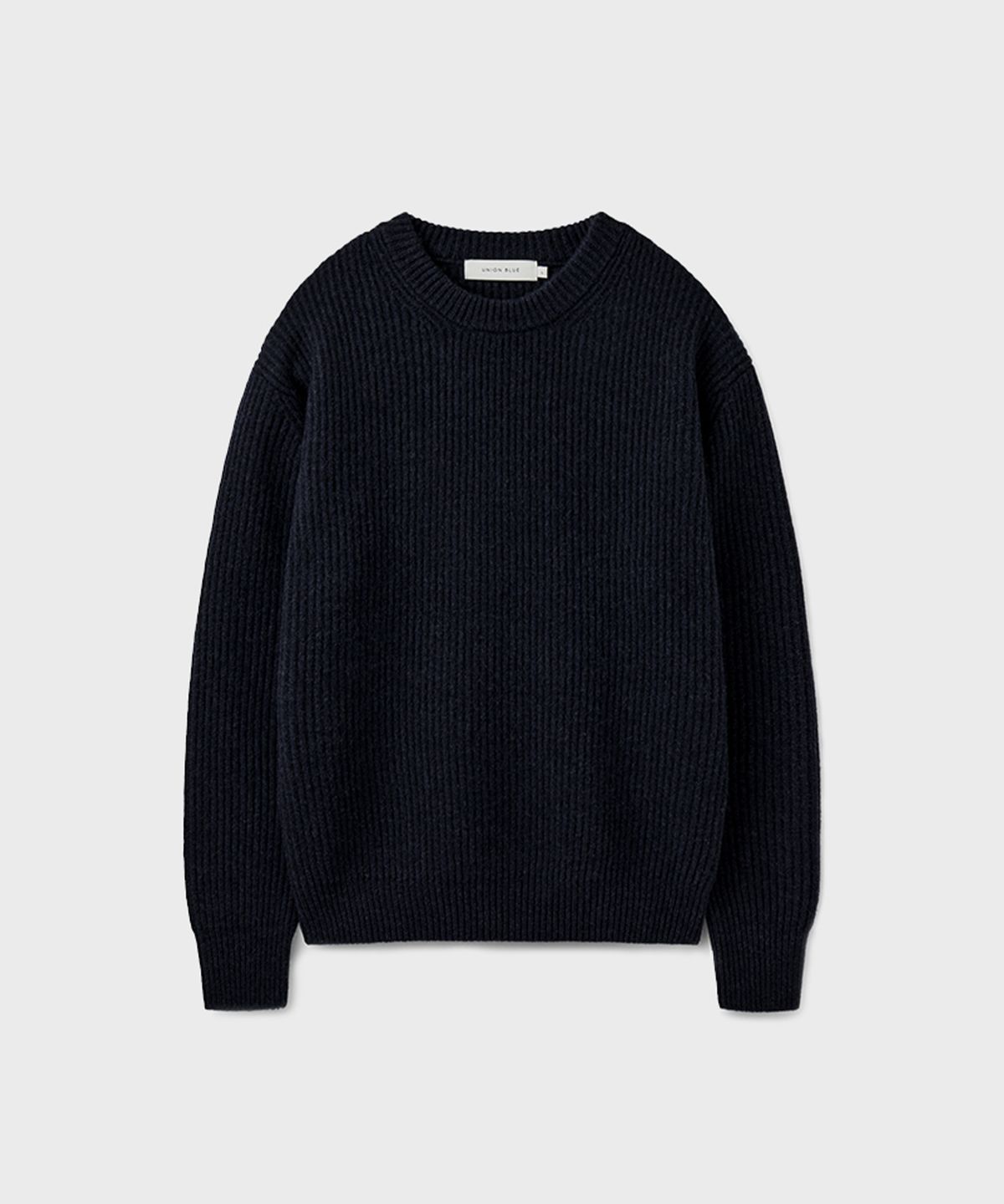 유니온블루(UNION BLUE) PREMIER CRU WOOL ELEVEN KNIT [DARK NAVY]