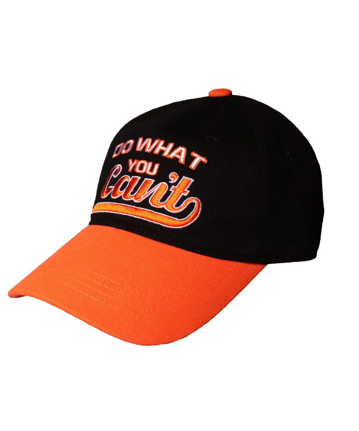 슬리피슬립(SLEEPYSLIP) BB DO WHAT BLACK/ORANGE BALL CAP