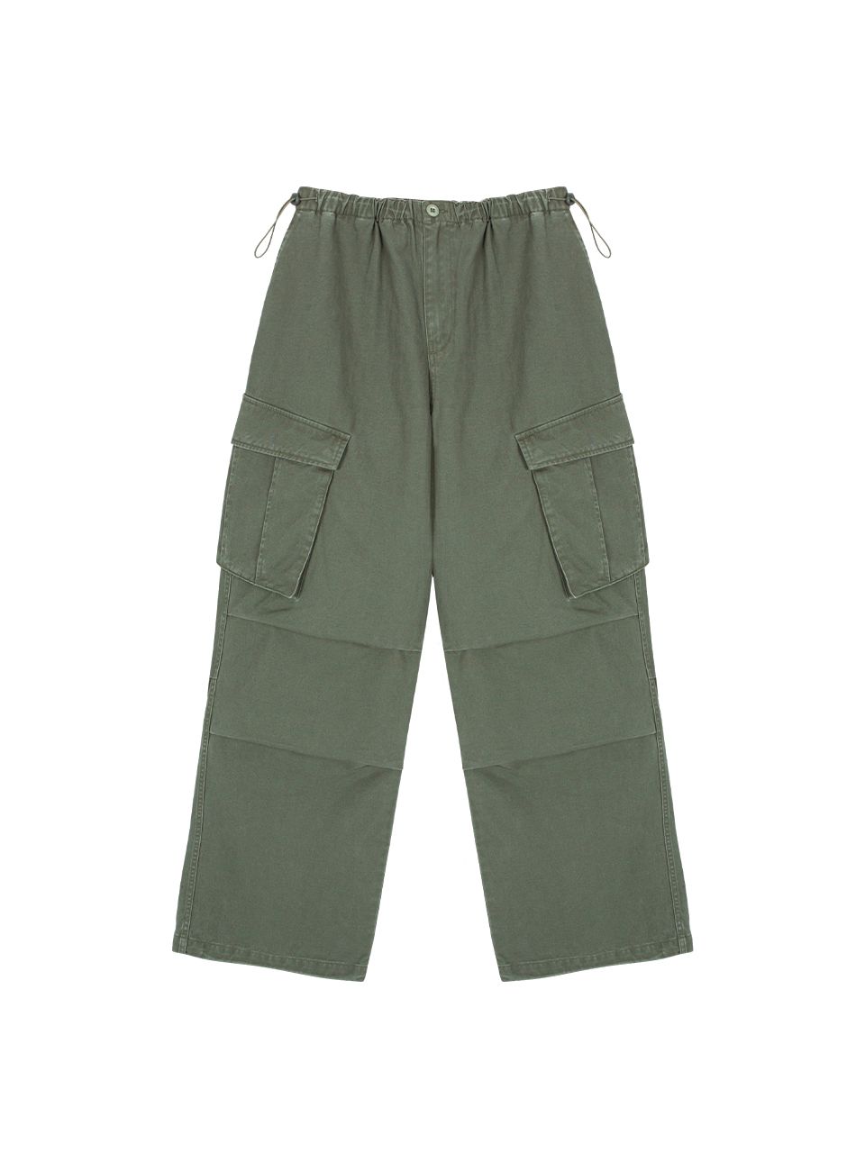 MUSINSA | ASIF CALIE WASH PARACHUTE CARGO PANTS KHAKI
