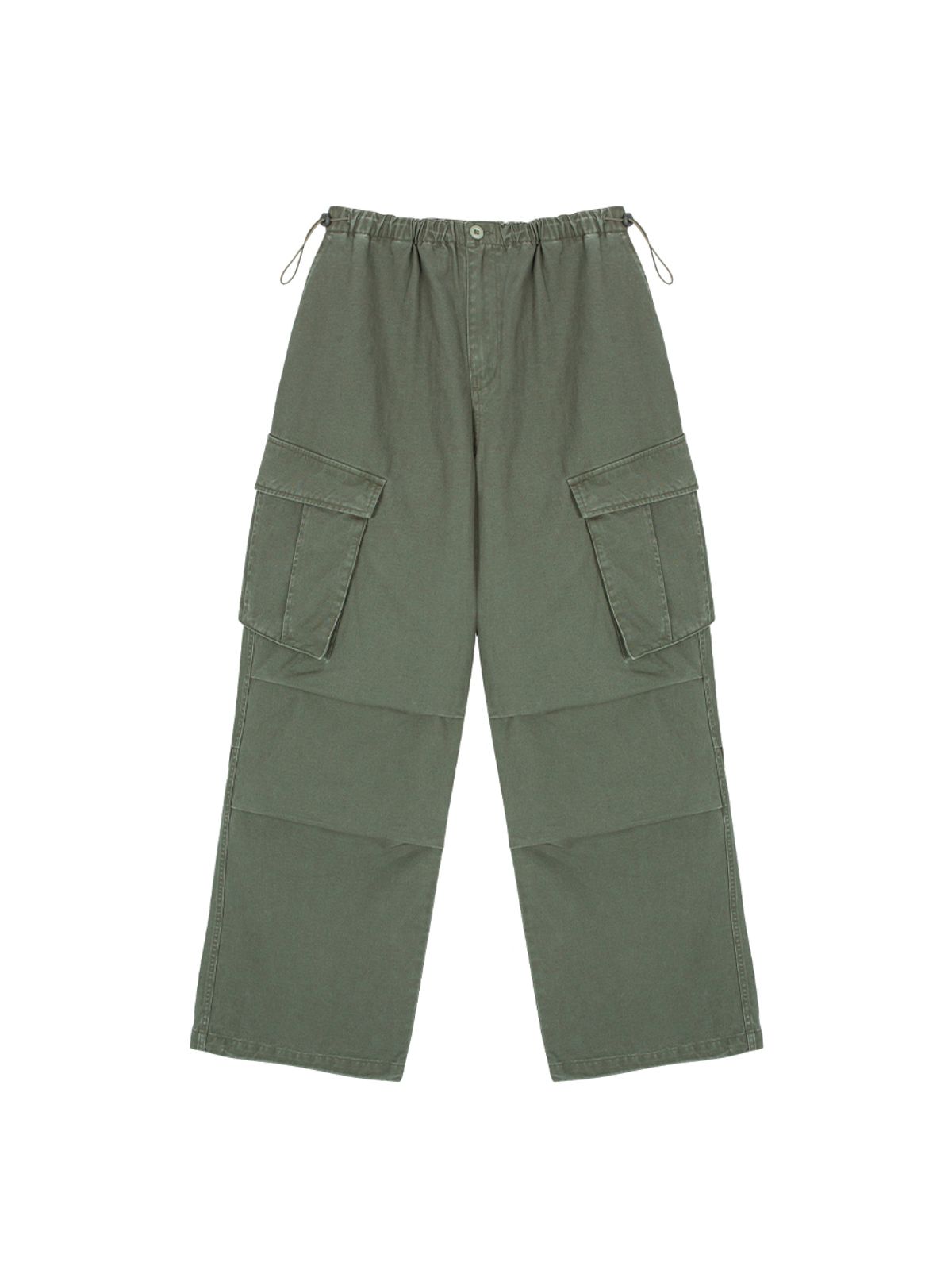 에즈이프 캘리(ASIF CALIE) WASH PARACHUTE CARGO PANTS KHAKI