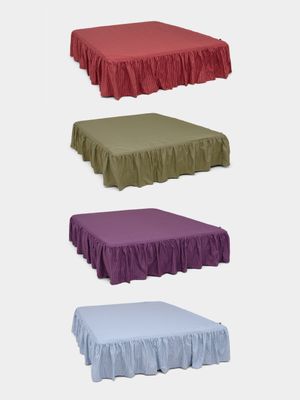 논더스트 클래식 스트라이프 알러지케어 베드스커트 4colors 3size