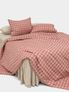 논더스트 빈티지 체크 알러지케어 이불커버 - 핑크 3size