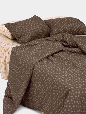 논더스트 메이플 패턴 알러지케어 이불커버 - 브라운 3size