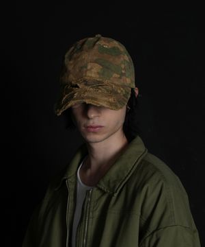 MASSIVE CAMO BALL CAP (desert)