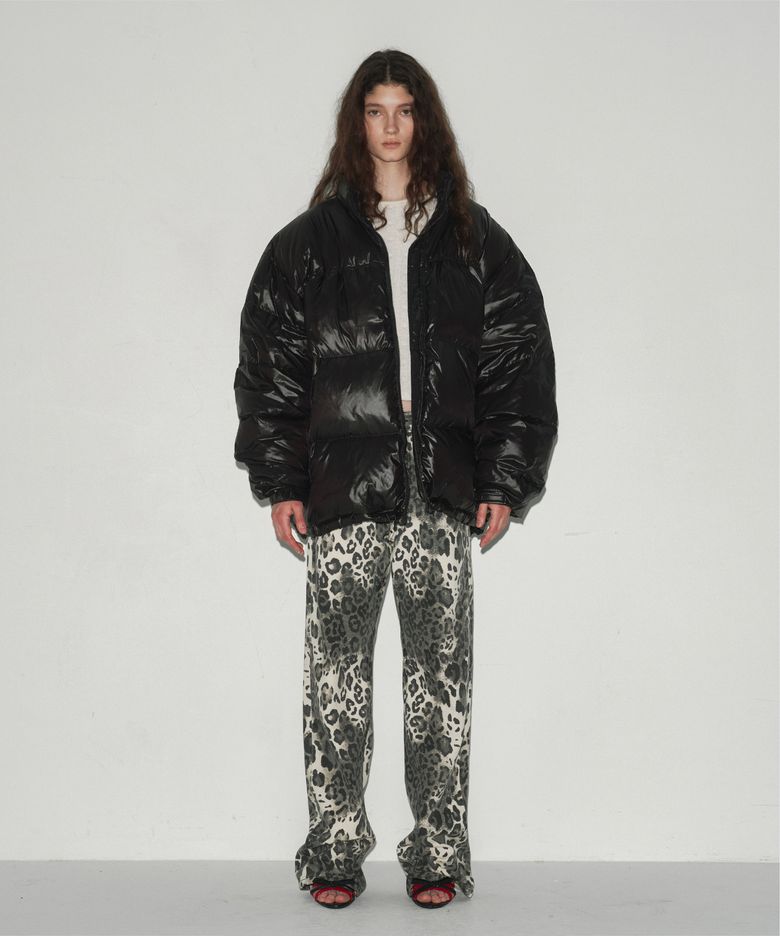 OVERSIZED PUFFER JACKET BLACK