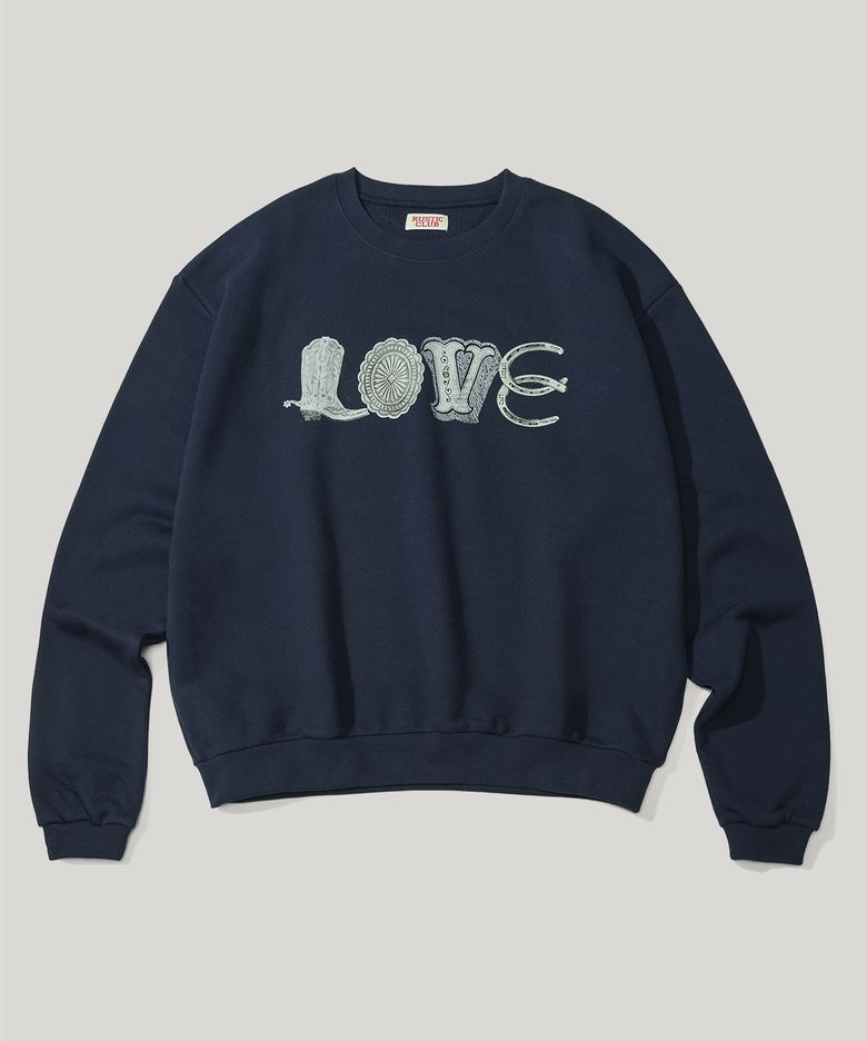 Cowboy LOVE Sweat_Navy