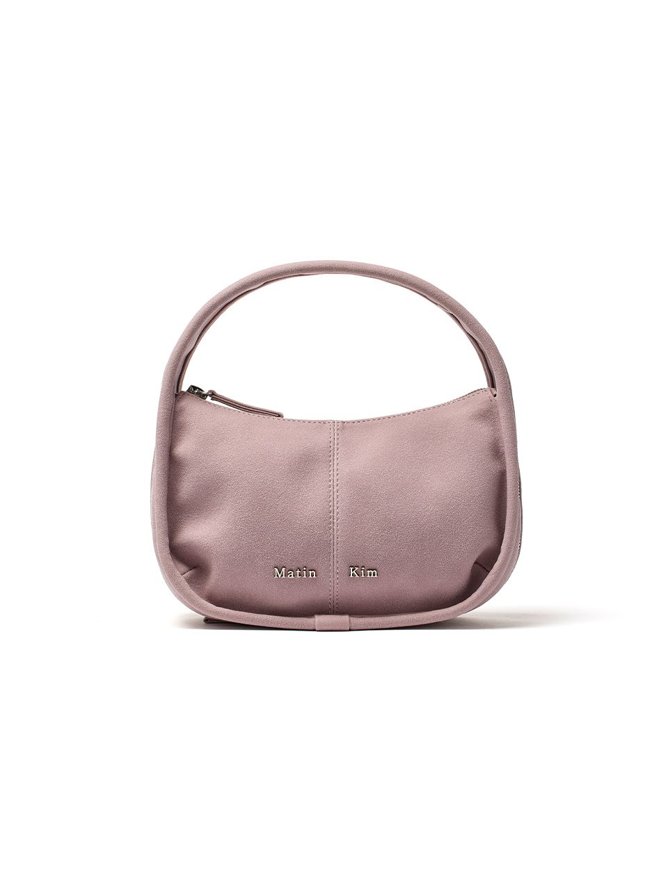 トートバッグ [MATINKIM]zip around suede mini bag in lilac 2402-063-