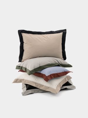 프레임 60수 바이오워싱 먼지없는 베개커버 5color