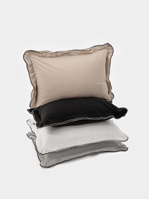 더블라인 60수 바이오워싱 먼지없는 베개커버 4color