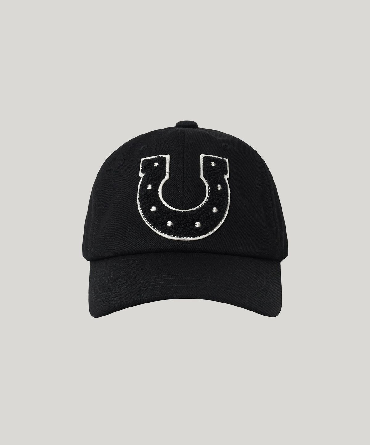 러스틱클럽(RUSTICCLUB) RC Horseshoe Ballcap_Black