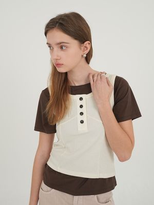 실켓 반팔 티셔츠 NMW5XE719