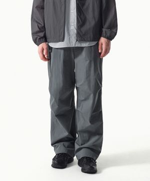 [시티 레저] CN 와이드 벨티드 파라슈트 팬츠 [블루 그레이]