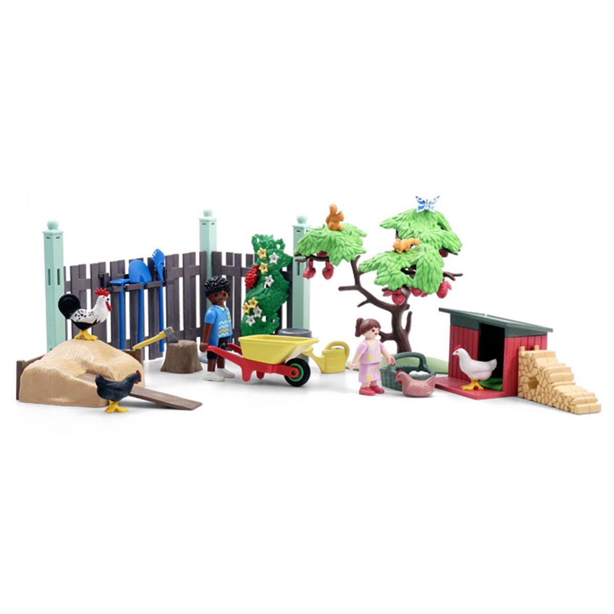 플레이모빌(PLAYMOBIL) 작은 정원과 닭 농장(71510)