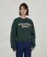 Boucle Wave Logo Sweatshirt - Green