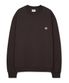 DE 로고 베이직 기모 스웻셔츠 [브라운]