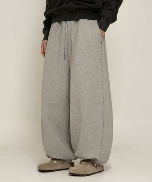 벌룬핏 스터드 조거팬츠[그레이]