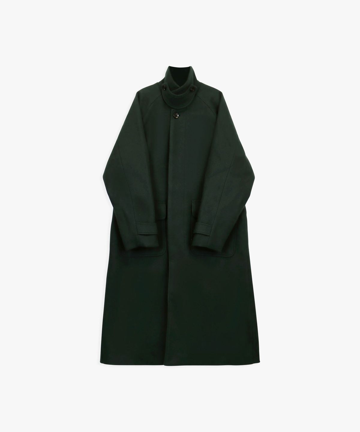 힐리오트(HEALIOTE) URBAN BALMACAAN LONG COAT_GREEN