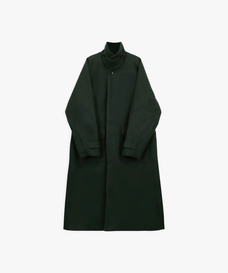 URBAN BALMACAAN LONG COAT_GREEN