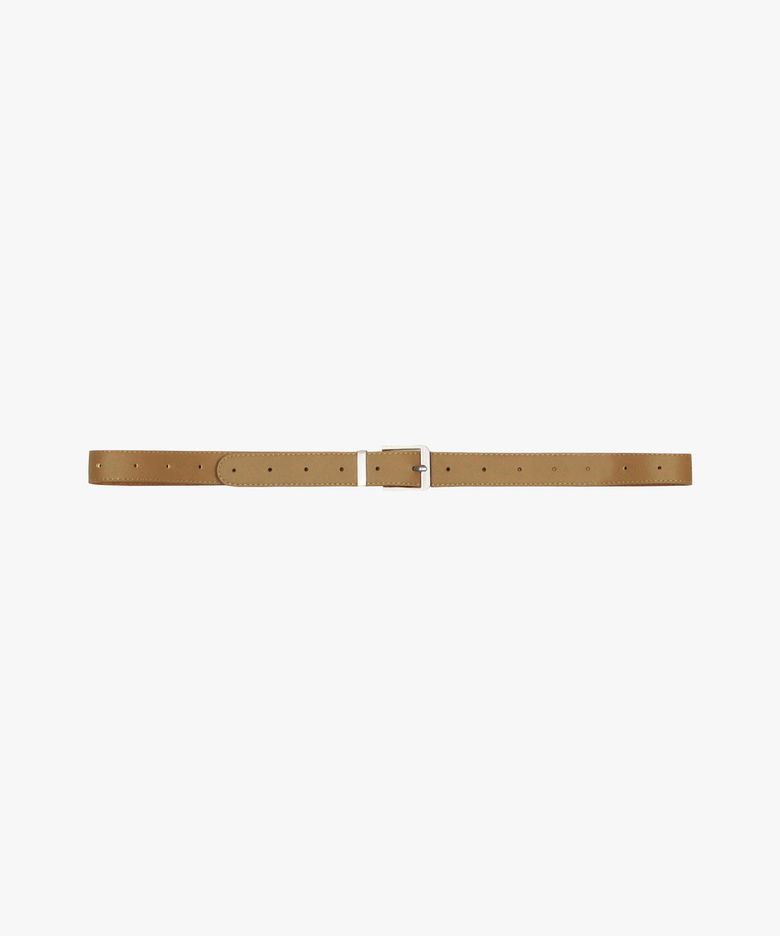 CLASSIC PUNCHING BELT_BEIGE