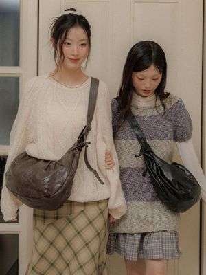 Daily Wrinkle Bag S_Faux Leather (All)