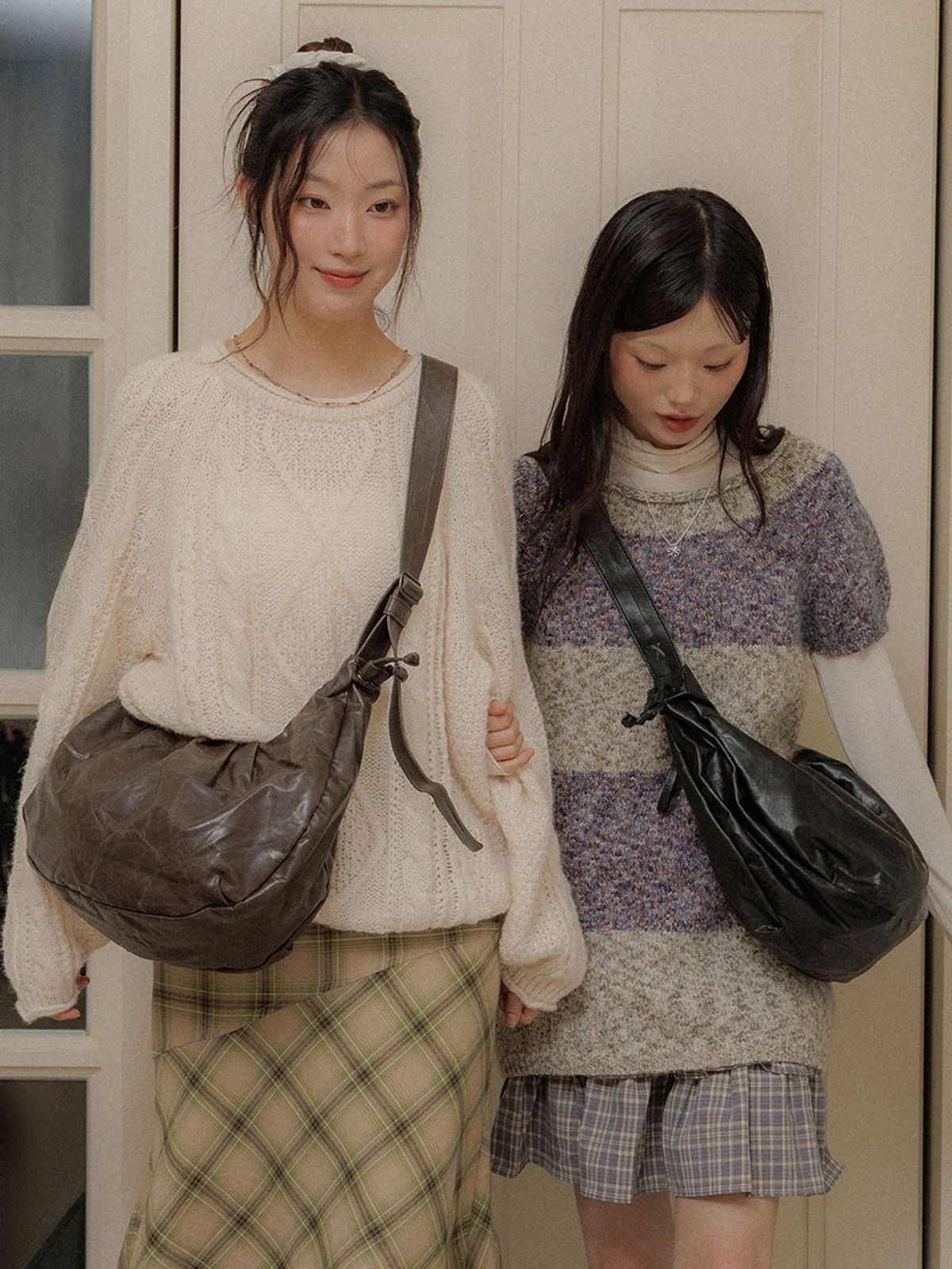 조셉앤스테이시(JOSEPH&STACEY) Daily Wrinkle Bag S_Faux Leather (All)
