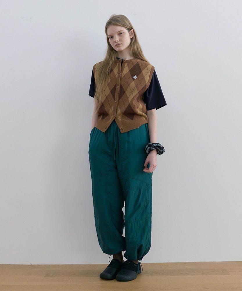 韓国商品/NOCONTENT Light padding pants MUSINSA | NOCONTENT 146. Light padding pants _ Green